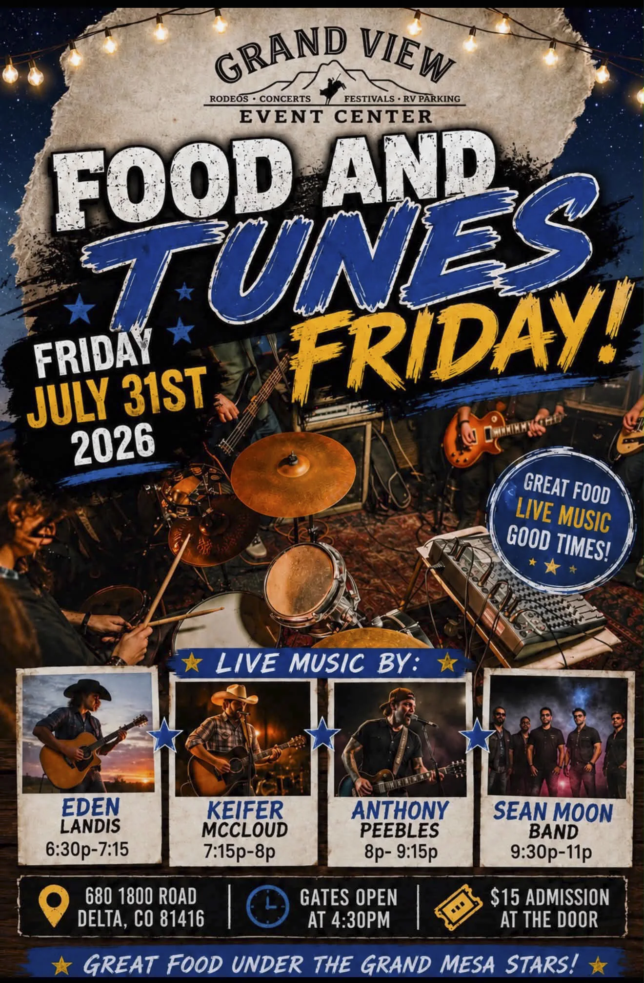 Friday Food & Tunes — July 31, 2026